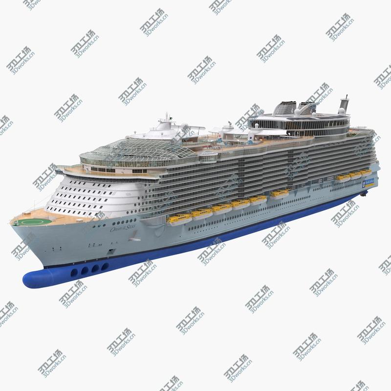 images/goods_img/20210114/Oasis Class Cruise Ship Oasis of The Seas 3D model/1.jpg